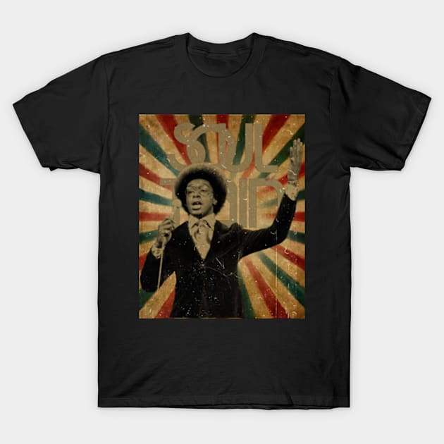 Soul Train Vintage Retro Look Fan Design T-Shirt by Janji Joni